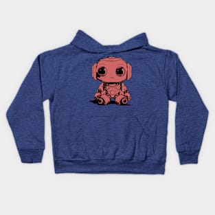 Badass Robot 6 Kids Hoodie